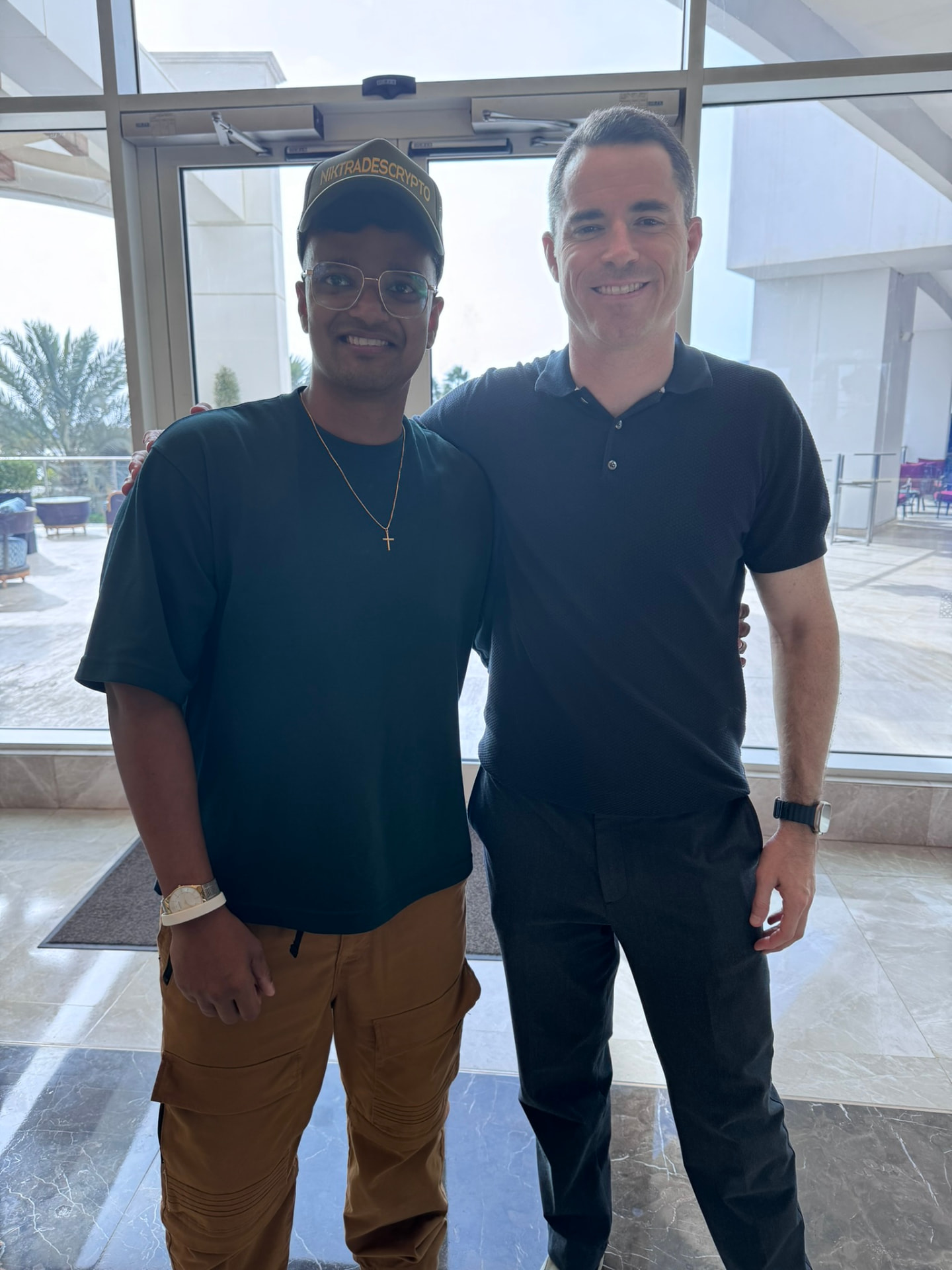 With Roger Ver, Bitcoin pioneer