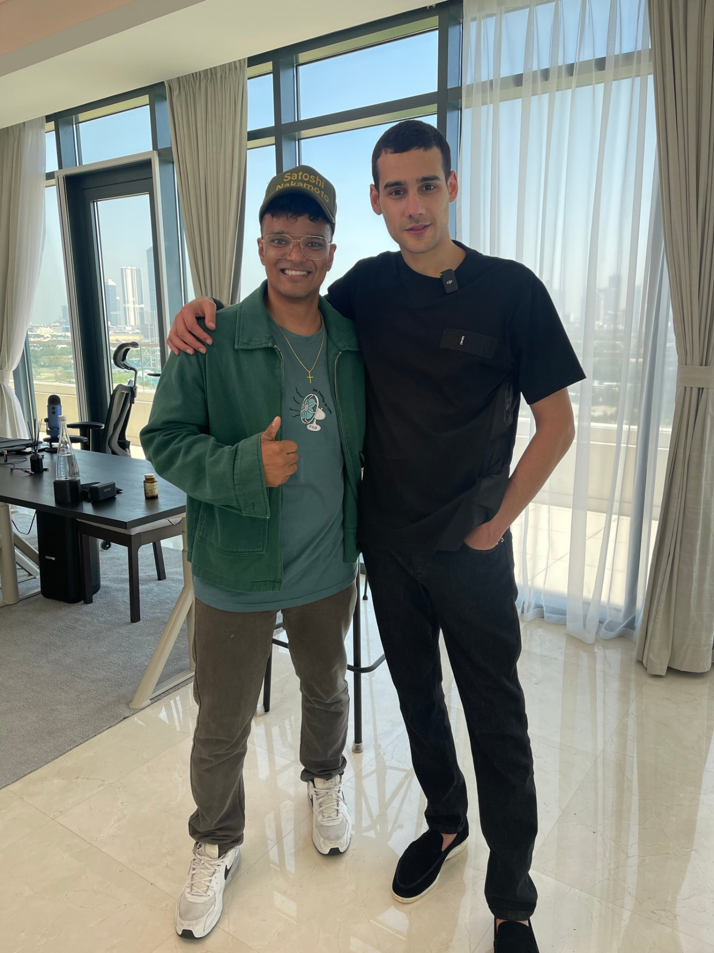On location, Dubai penthouse shoot